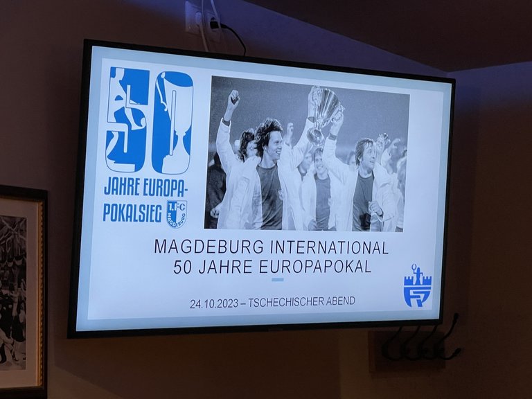 Der tschechische Abend fand im Restaurant "Domkönig" statt.