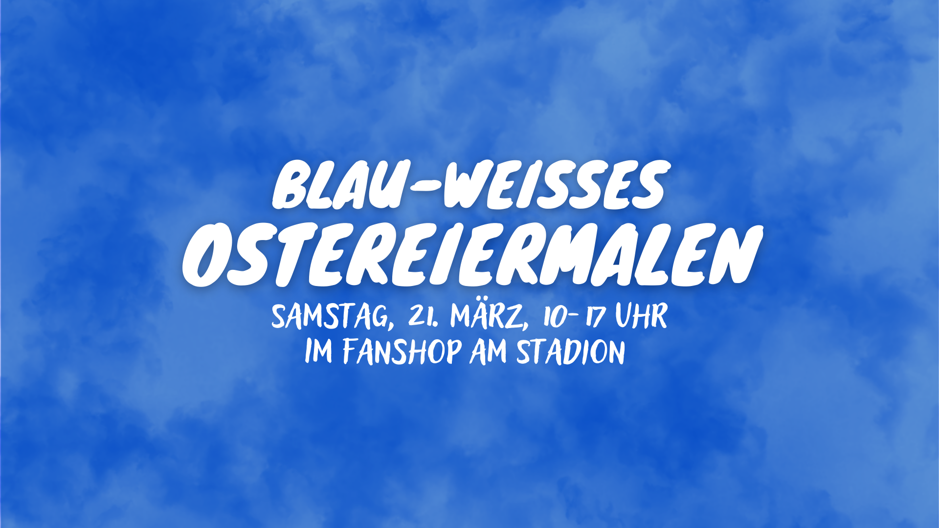 Blau-Weißes Ostereiermalen