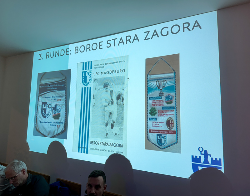Exakt vor 50 Jahren fand die Partie gegen Stara Sagora statt.