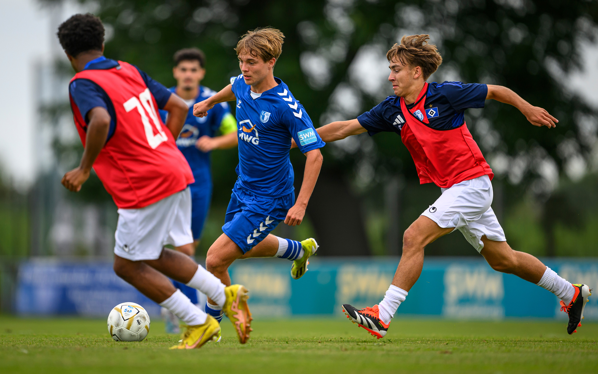 Magnus Elias Baars im Heimspiel der U19 gegen den HSV.