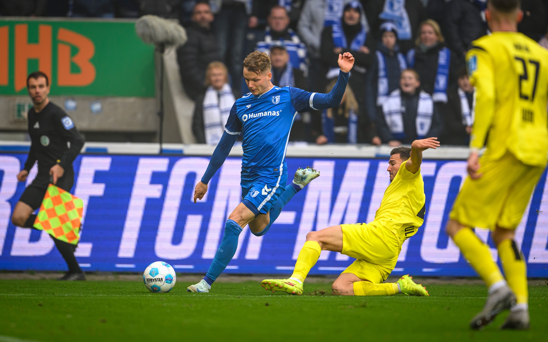 Philipp Hercher im Spiel gegen Ulm