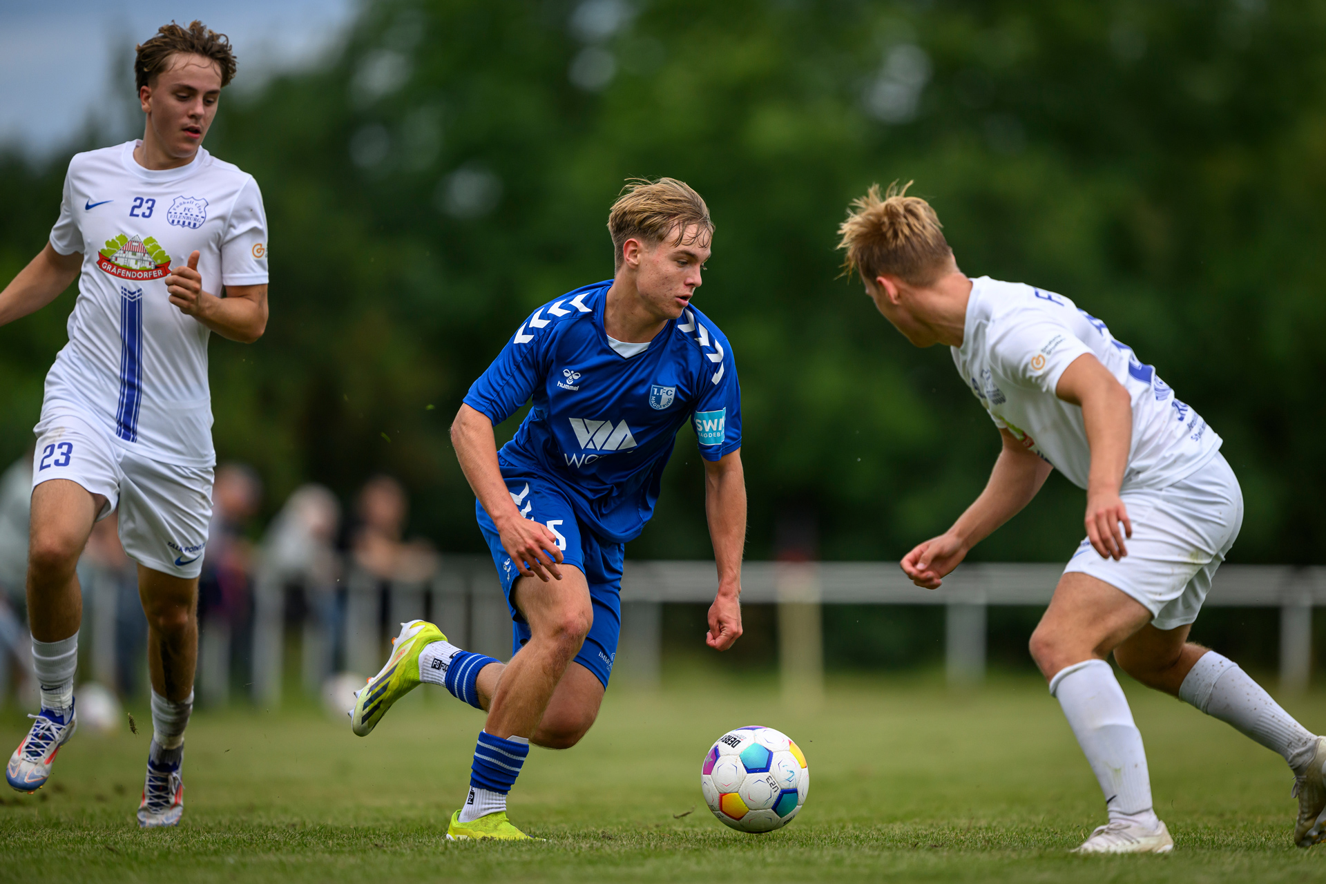 Magnus Baars im Dress der U23. Foto: FCM / Norman Seidler