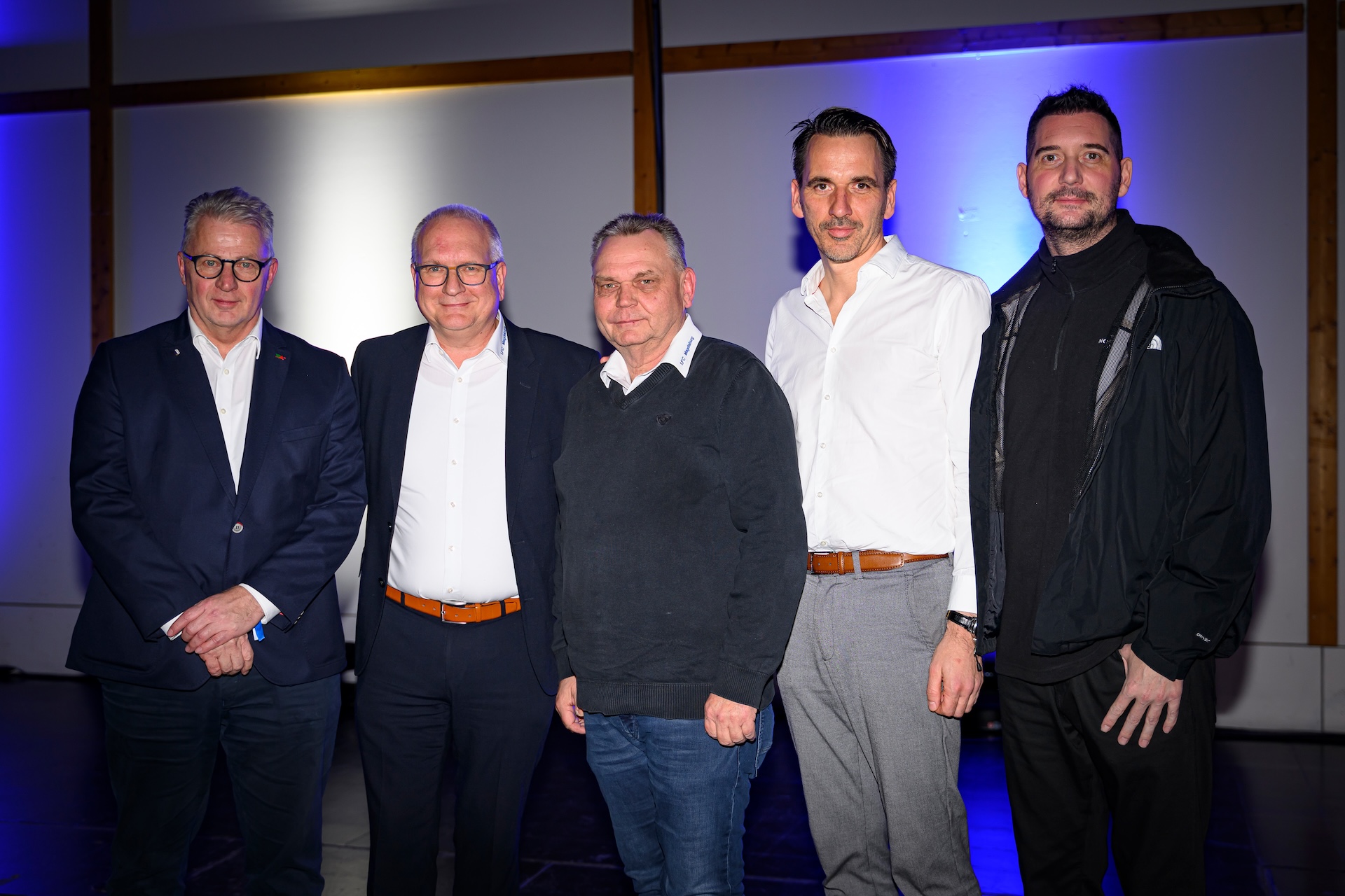 Der neue Aufsichtsrat. Von links: Peter Lackner, Andreas Fedorczuk, Maik Nicklaus, Prof. Dr-Ing. Mirko Peglow und Marcel March. Es fehlen: Dr. Lutz Petermann und Thomas Fischbeck.