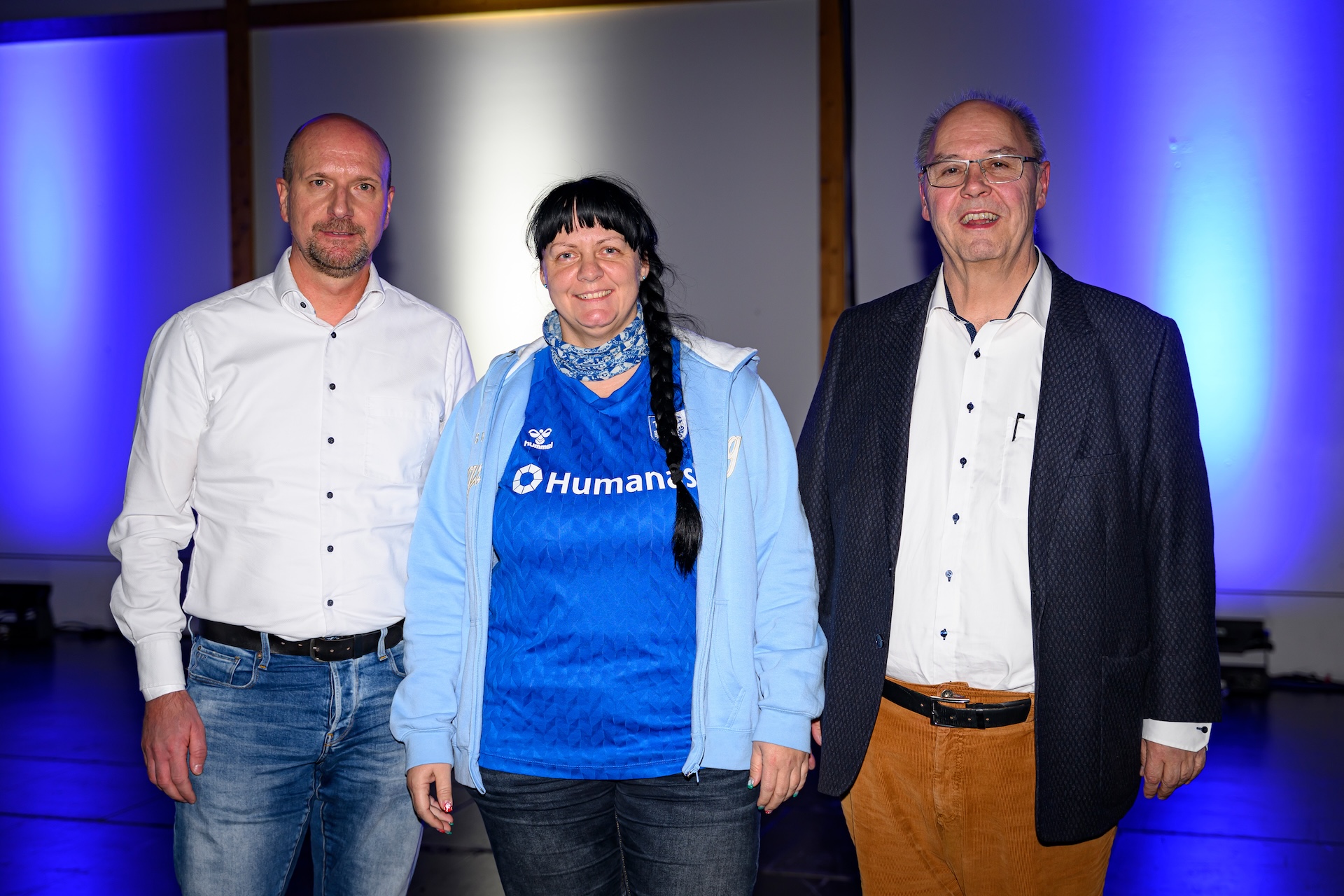 Die Kassenprüfer. Von links: Sven Matthes, Anett Mingram-Schreiber und Matthias Nüse.