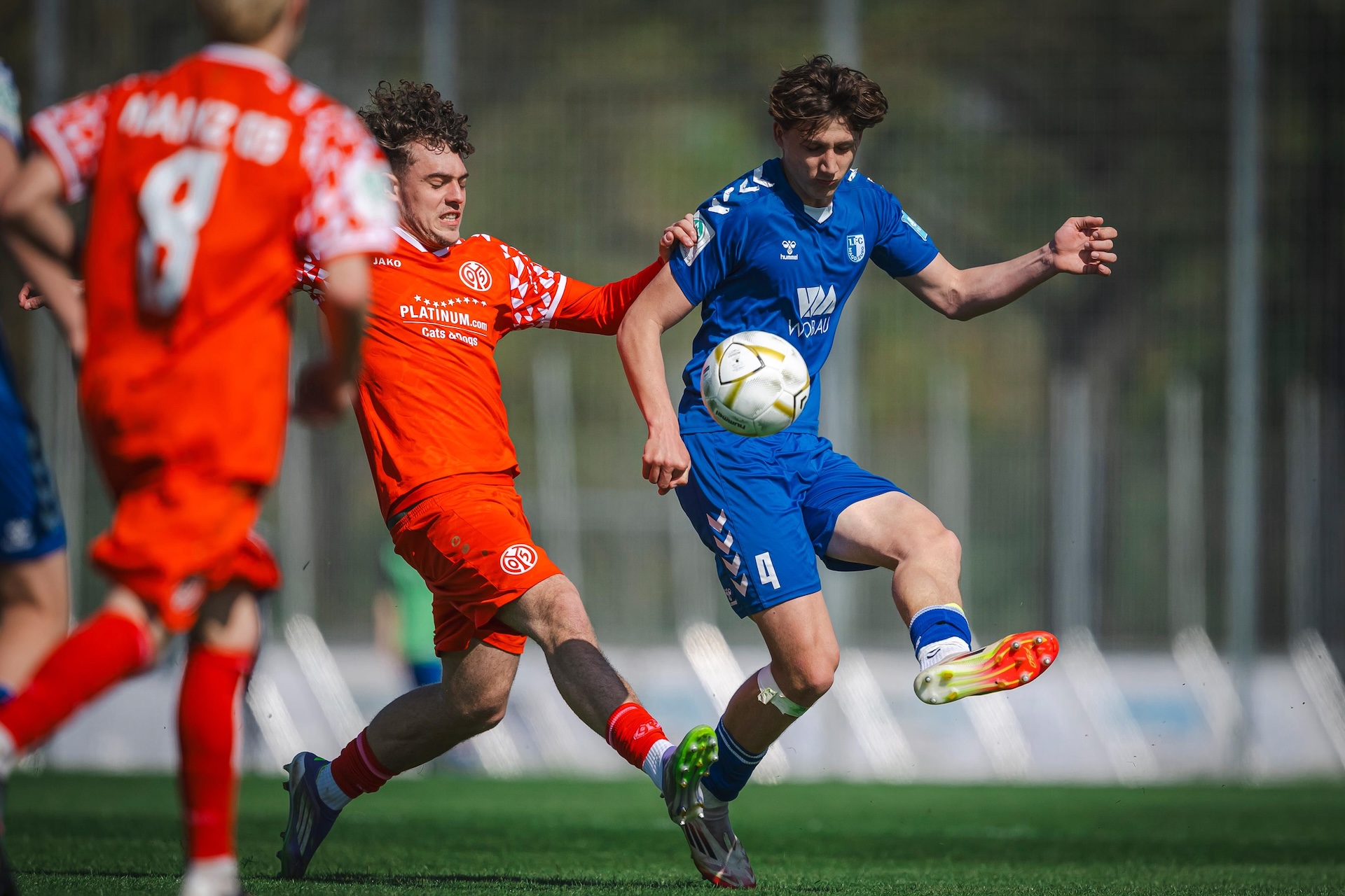 Rick Lemke (rechts) erzielte den zwischenzeitlichen Ausgleich zum 2:2.