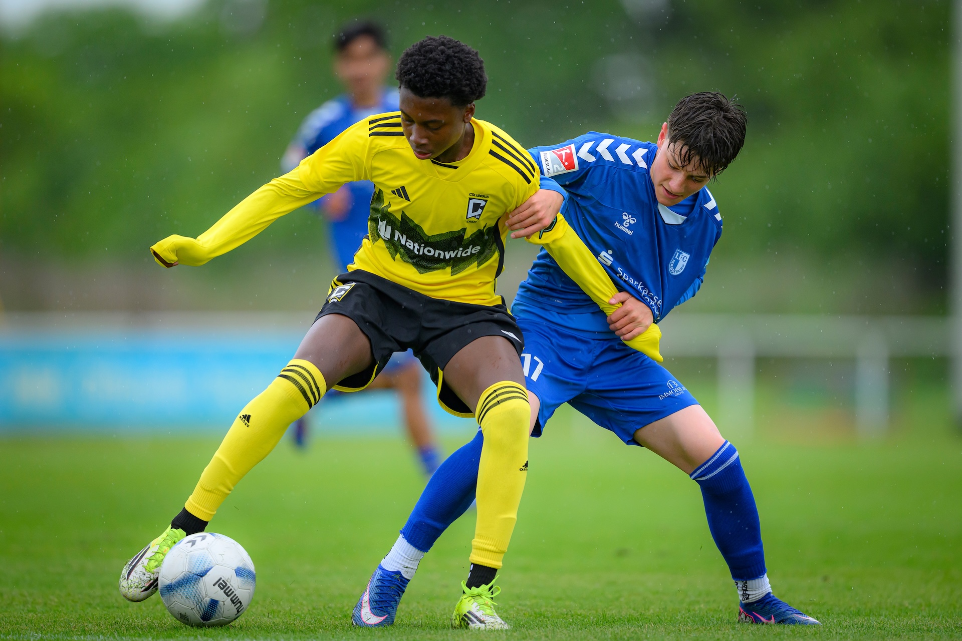 Am Dienstag gab es ein Testspiel unserer U14 gegen Columbus Crew.