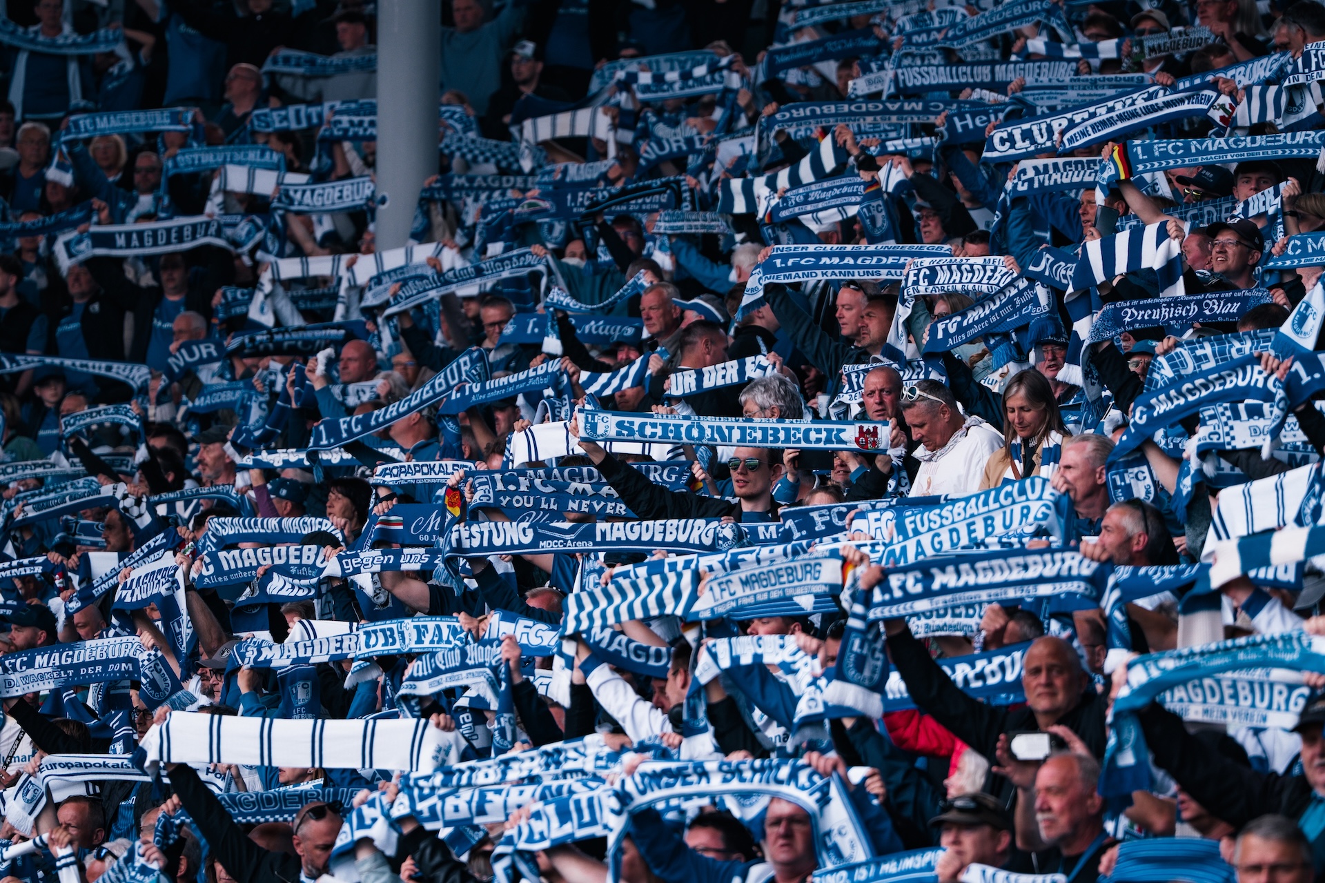Die Unterstützung der FCM-Fans war ein großer Faktor für den Klassenerhalt.