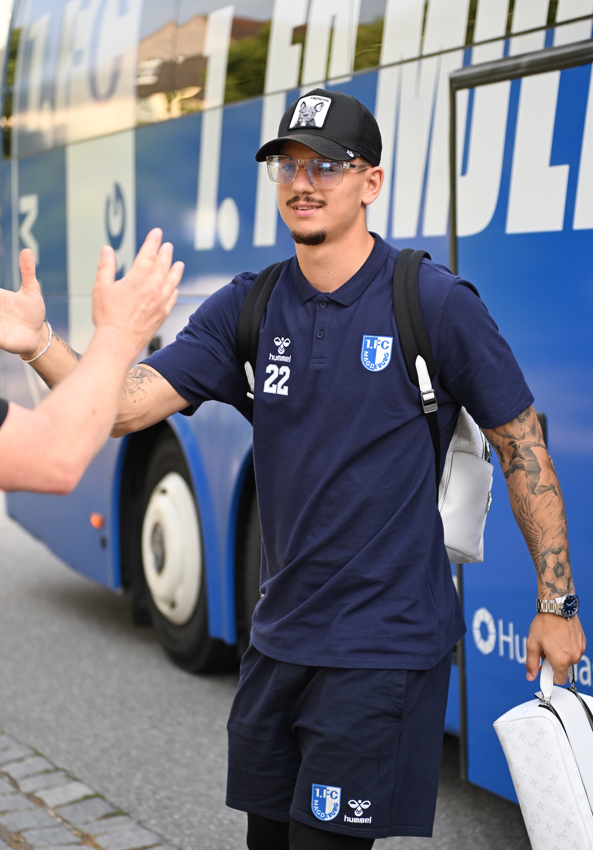 Am Sonntag kamen Mateusz Zukowski (Foto) und das Team in Amberg an.