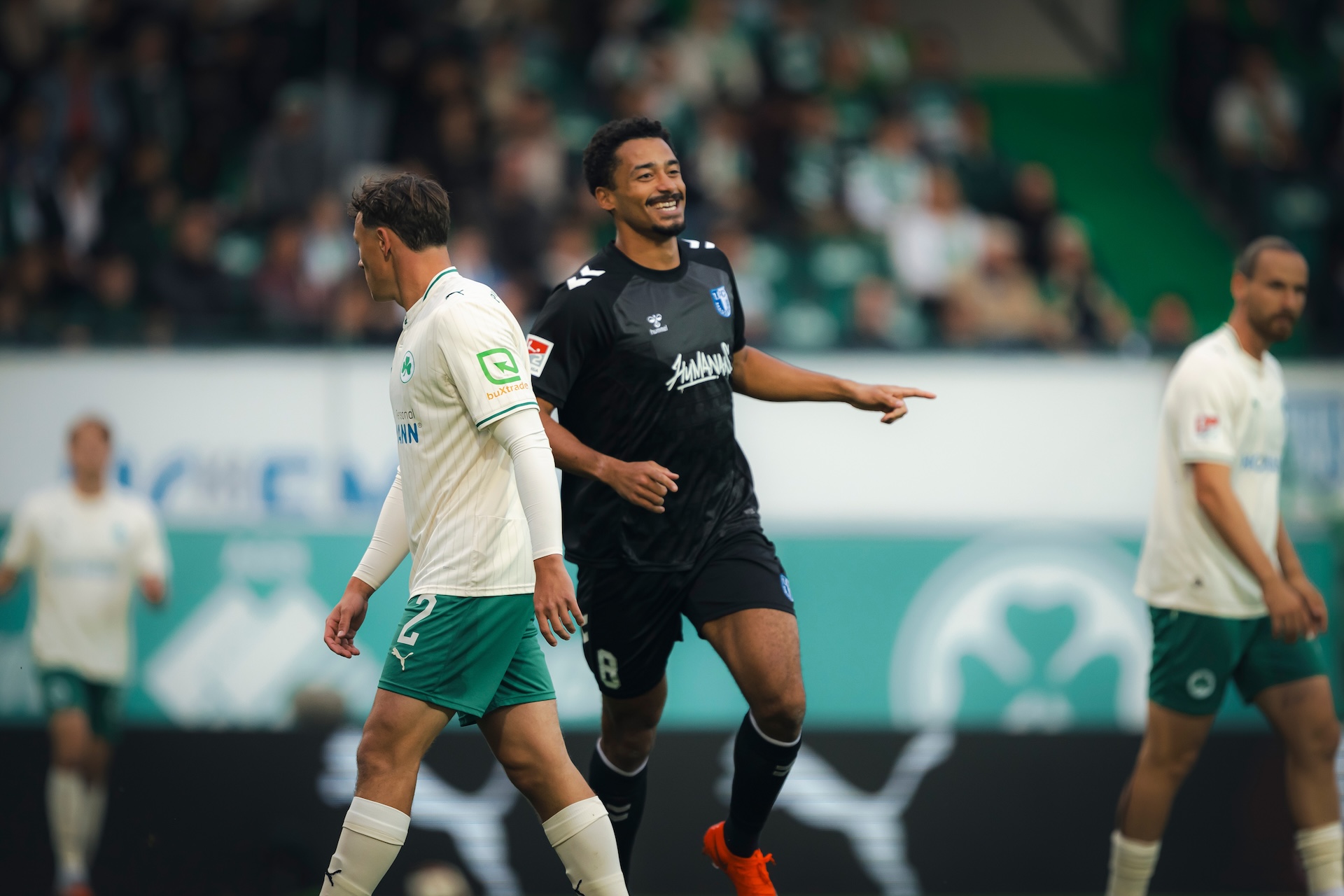 Emmanuel Iyoha traf früh zur 1:0-Führung.