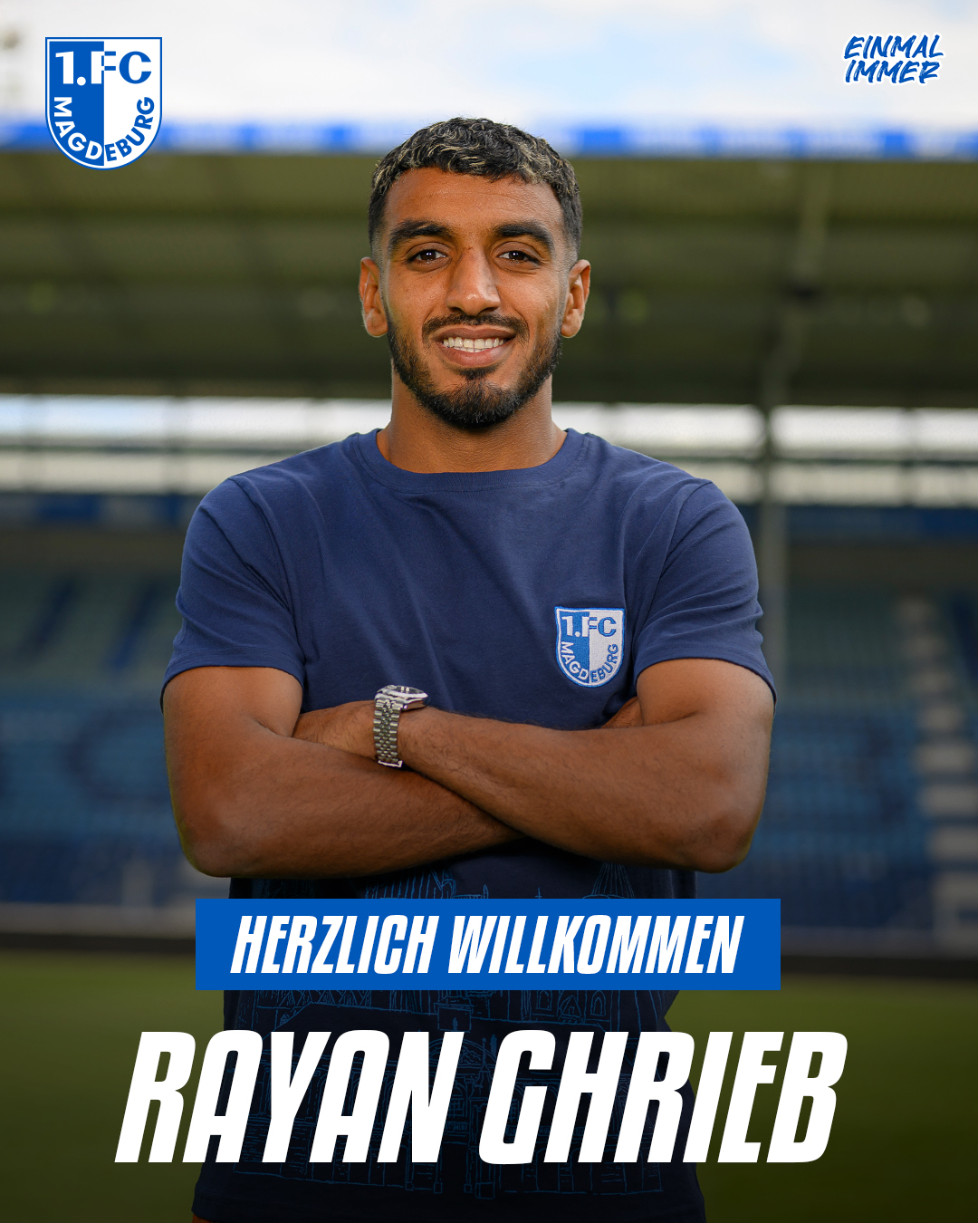 Herzlich willkommen, Rayan Ghrieb!