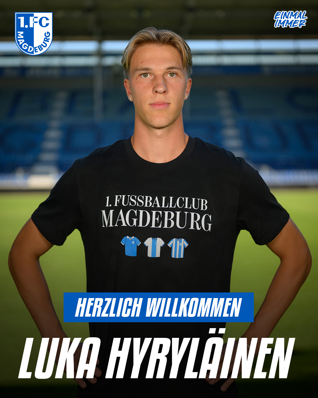 Herzlich willkommen, Luka Hyryläinen!