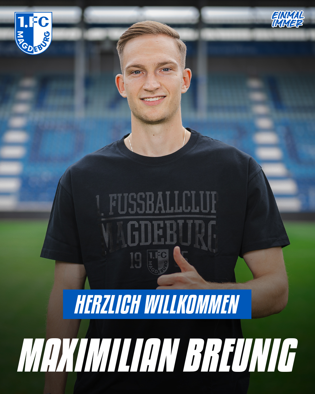 Herzlich willkommen, Maximilian Breunig!