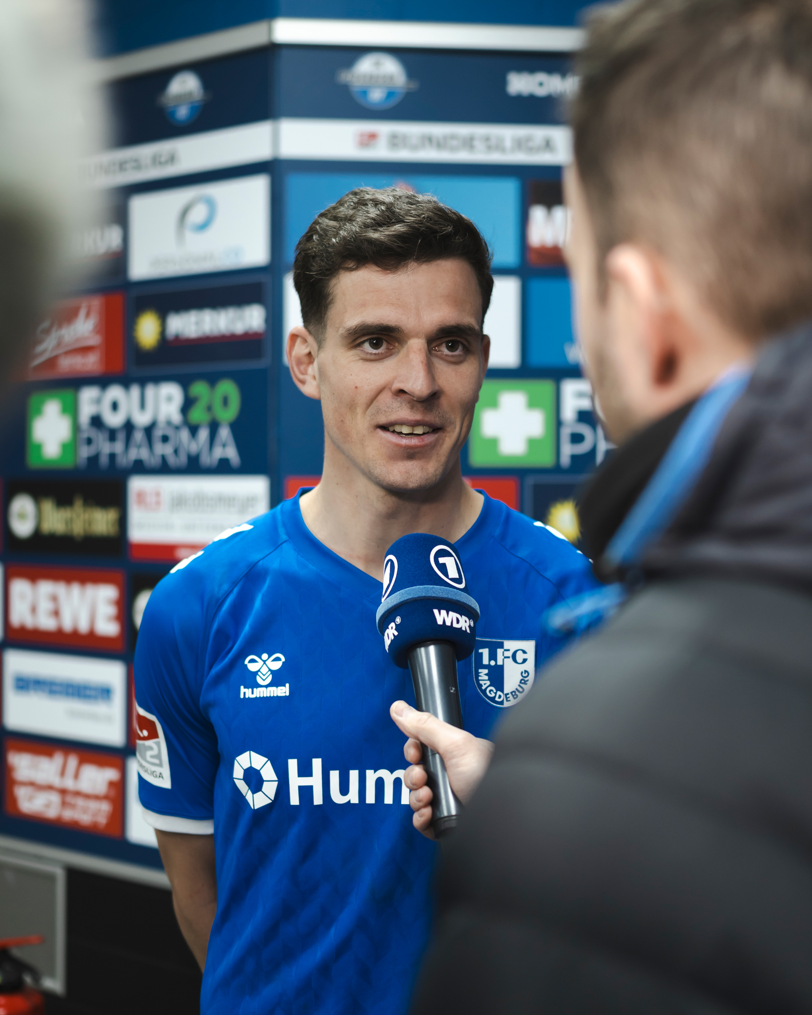 FCM-Abwehrspieler Tobias Müller kehrte mit dem Club zu seinem Ex-Verein zurück. 