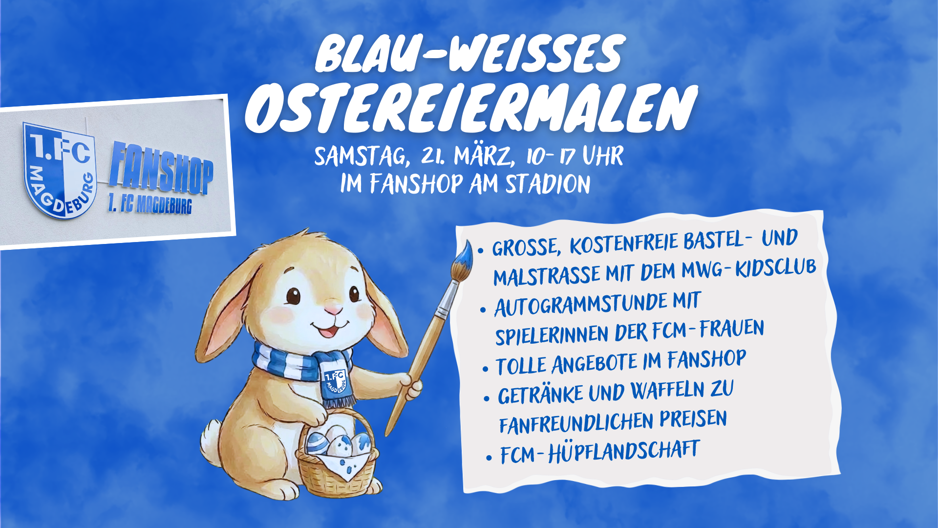 Was Euch am Samstag erwartet.