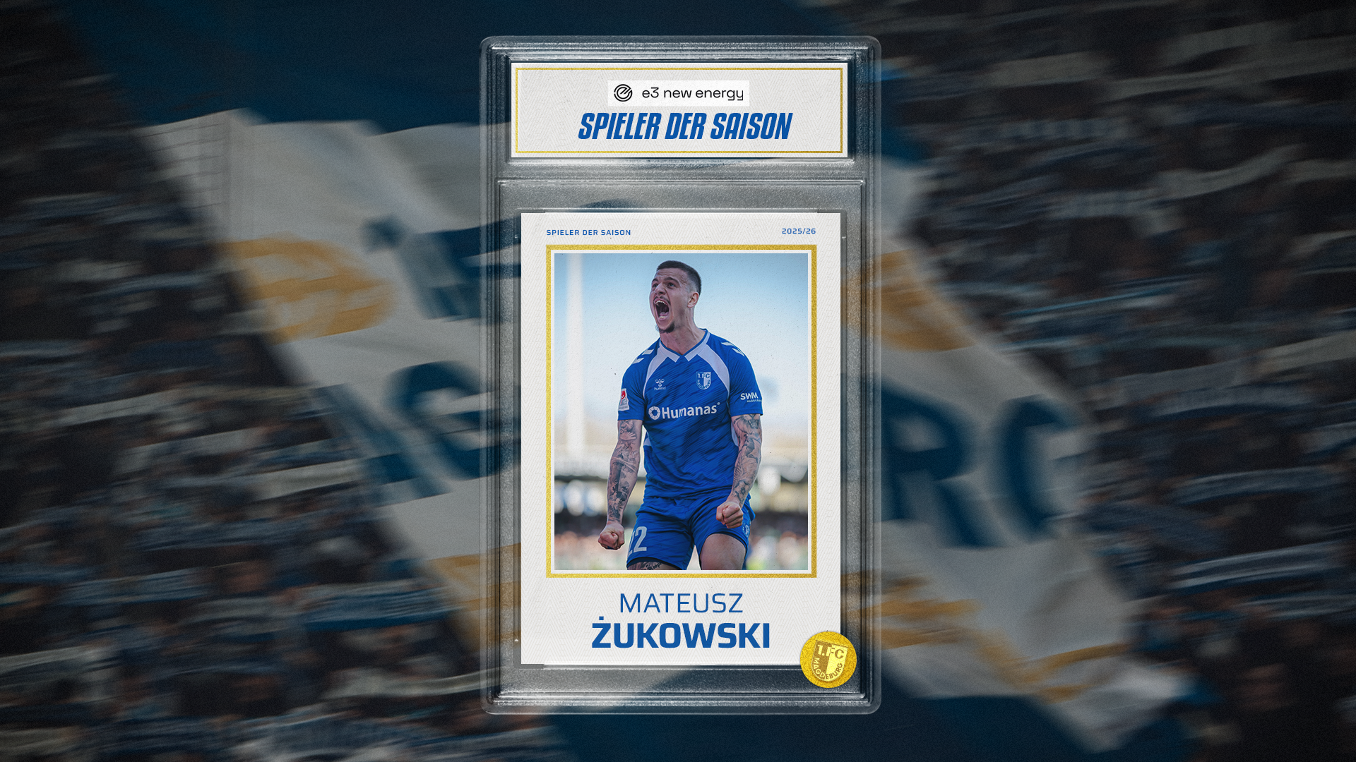 Mateusz Żukowski ist FCM-Spieler der Saison 2025/26