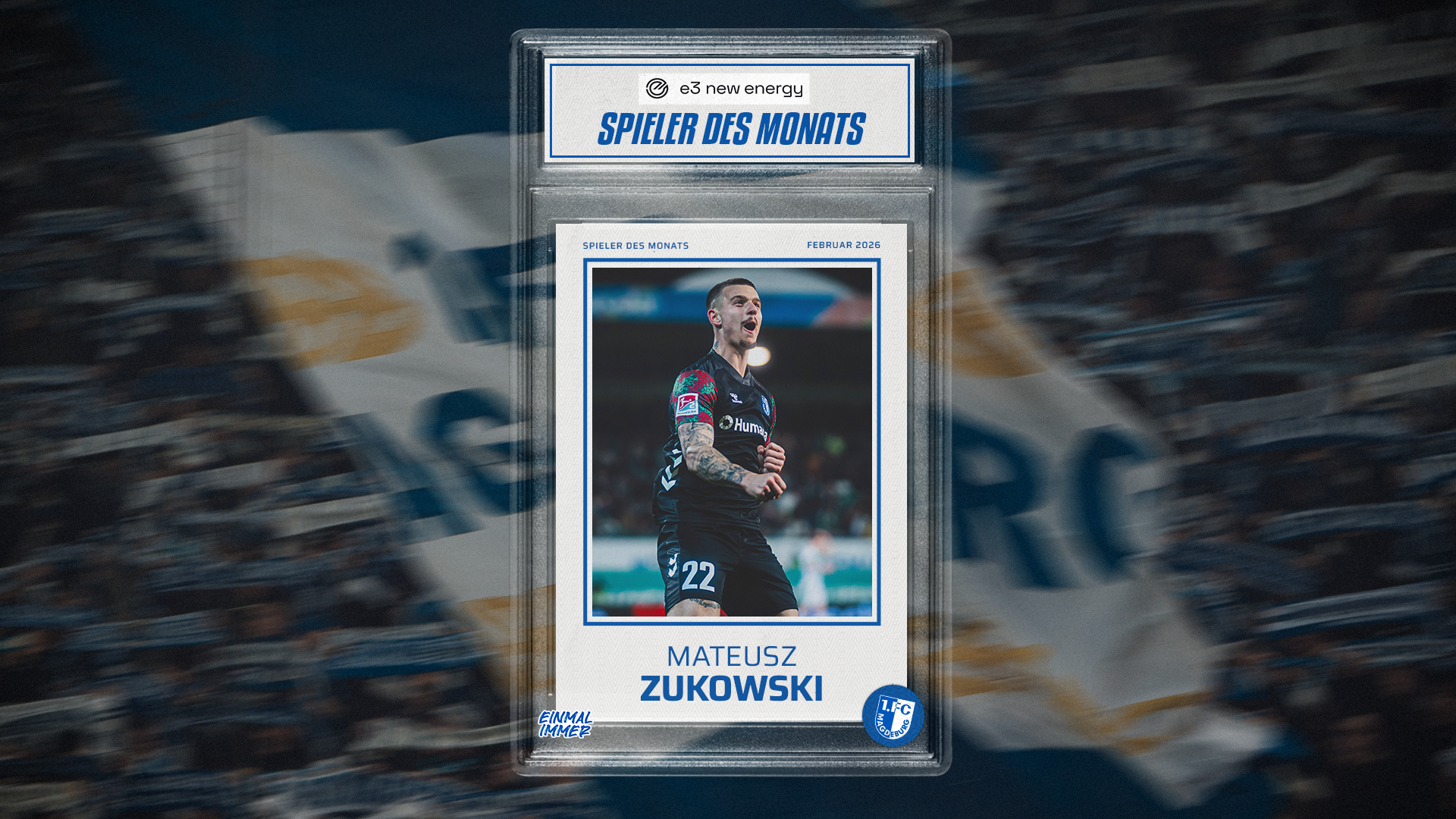 Mateusz Zukowski ist FCM-Spieler des Monats Februar