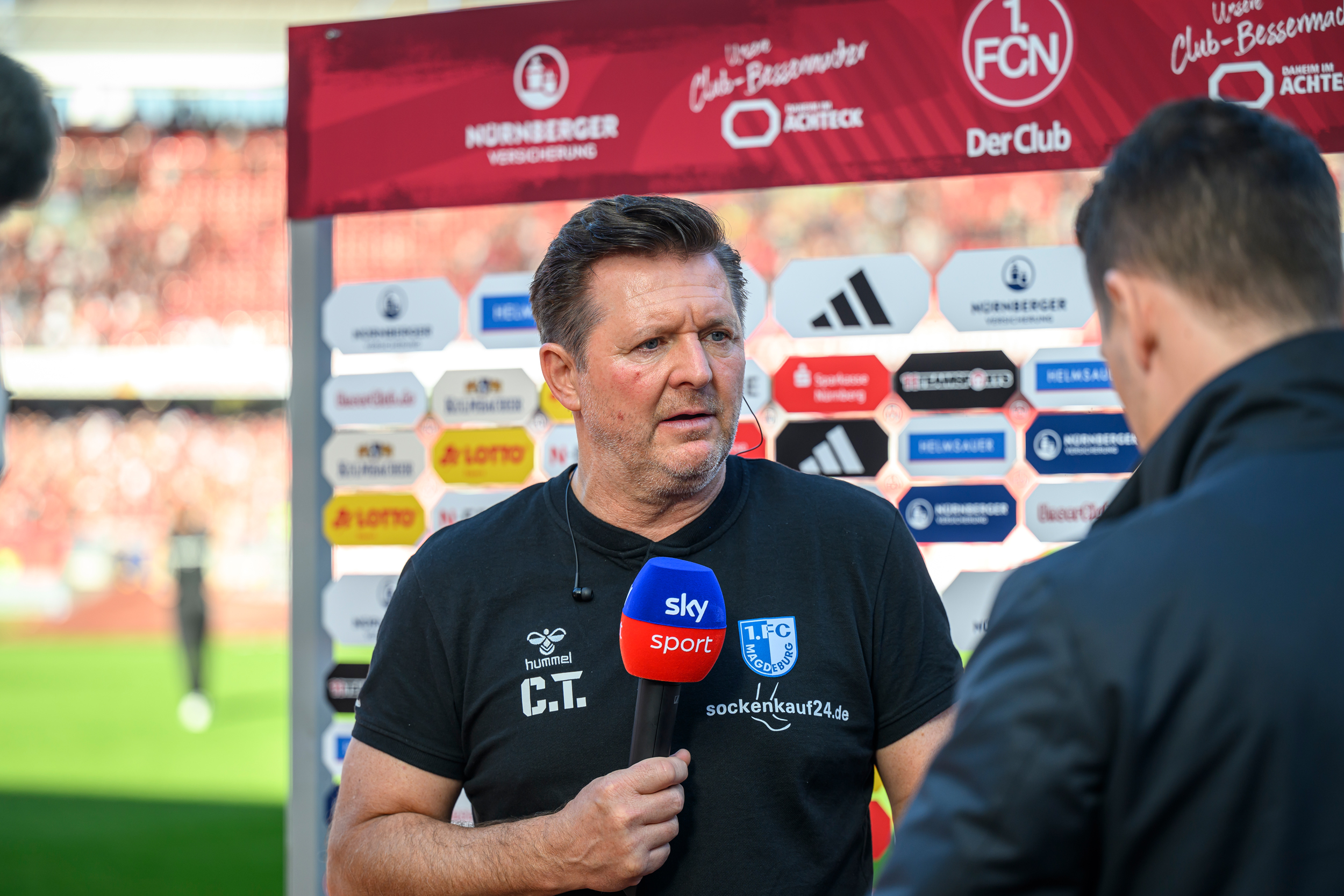 FCM-Cheftrainer Christian Titz bemängelte vor allem die Anfangsphase der zweiten Halbzeit in Nürnberg. 