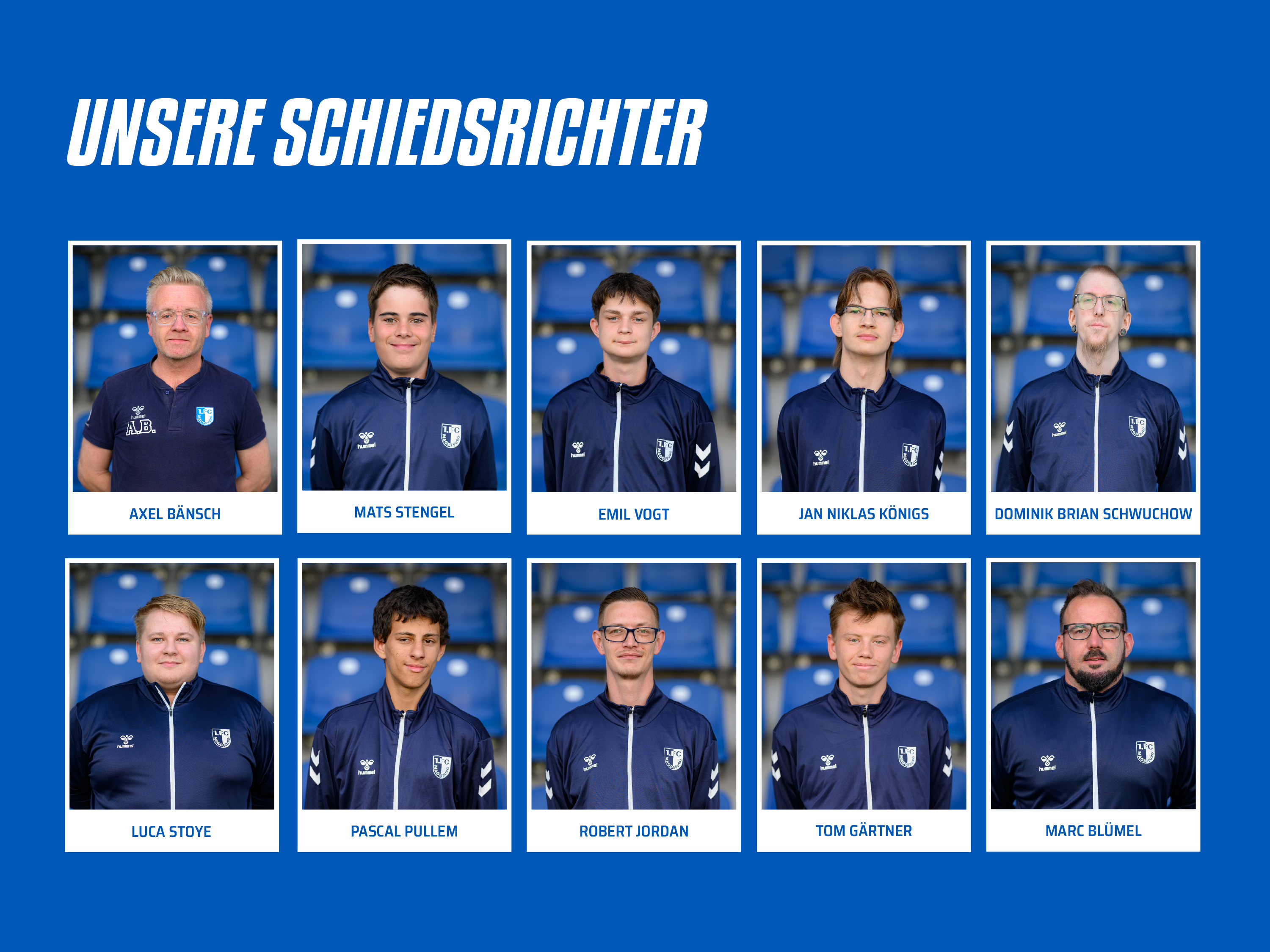 Unsere Schiedsrichter.