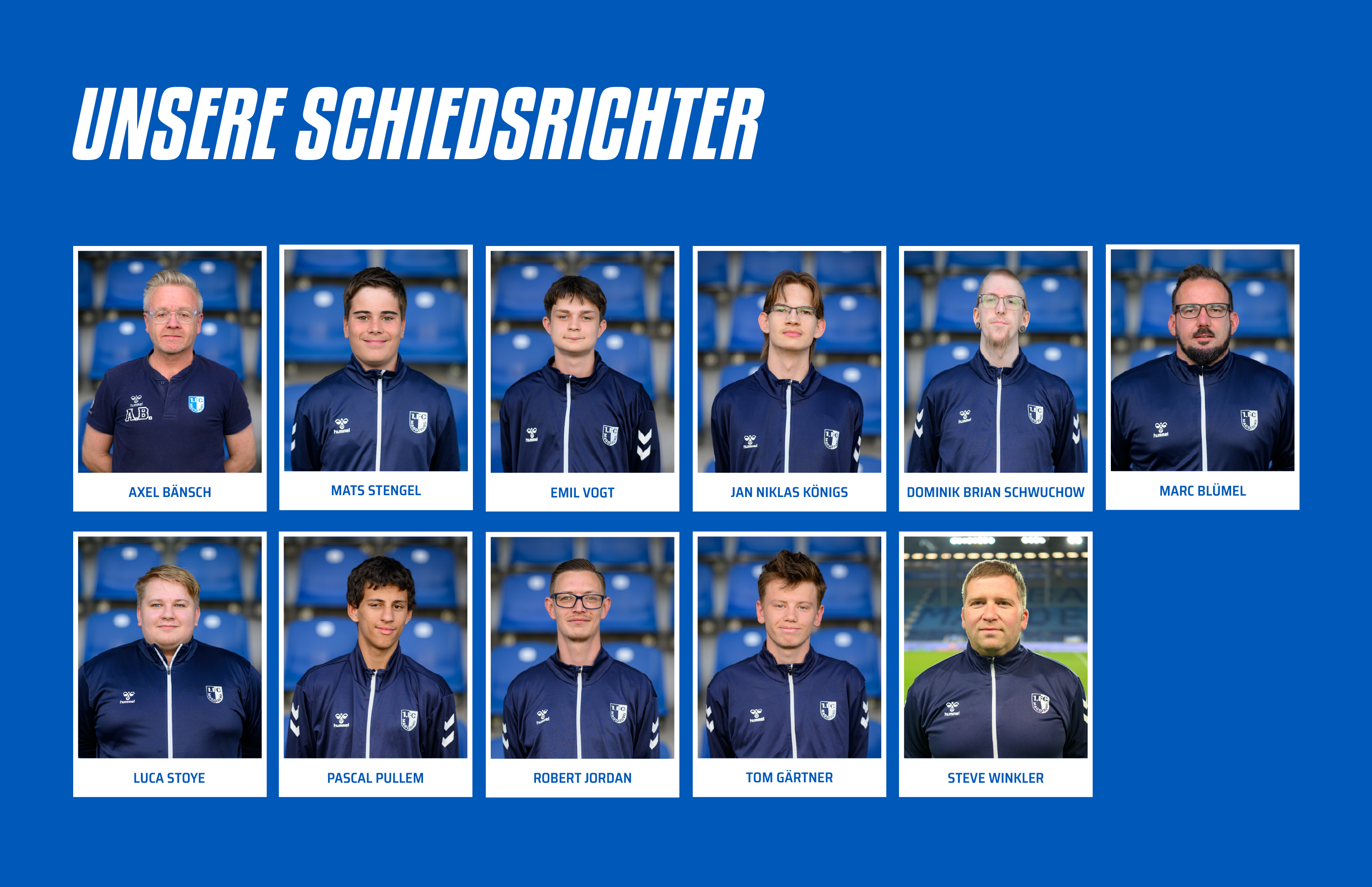 Unsere Schiedsrichter.